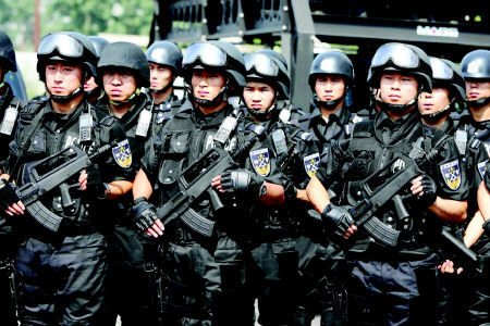 蓝剑突击队隶属北京市公安局特警总队一支队,2008年6月21日,被正式