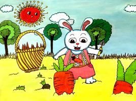 小白兔找萝卜