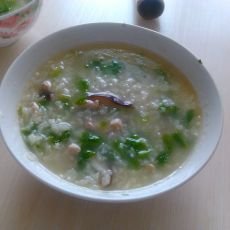 香菇鸡肉蔬菜粥