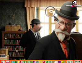 隐藏的灰色数字