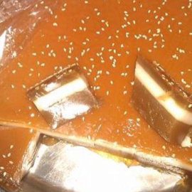 红茶双色马蹄糕