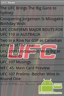 UFC新闻