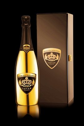 法国爱妃儿24K施华洛世奇水晶皇冠香槟