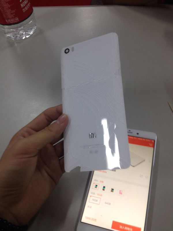 小米 note变弯了 但不影响使用_360问答