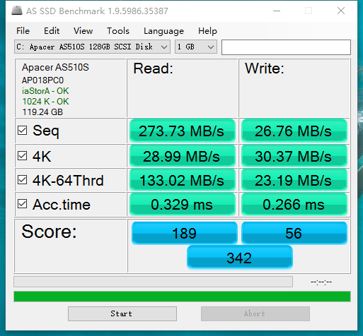 宇瞻 128g 固态硬盘读写速度为什么这么慢? 正