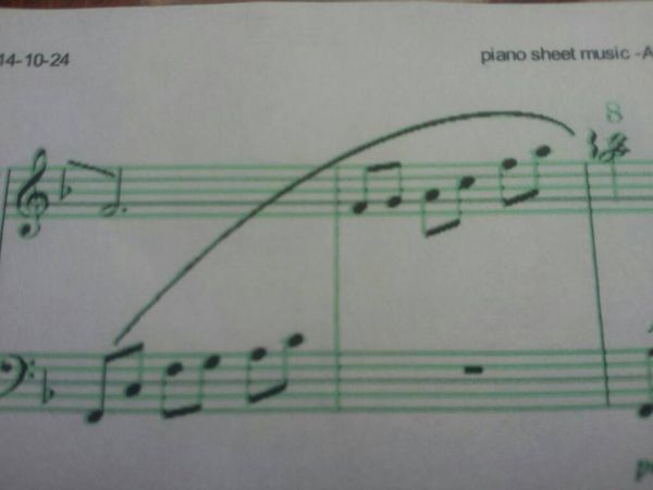 钢琴,从连音线的下面到上面用什么指法谈比较顺?_360问答