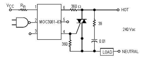 关于光耦、可控硅控制大功率电器电路器件参数