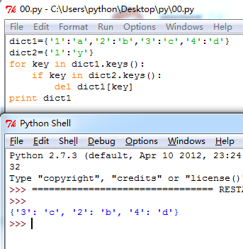 python历遍字典同时删除字典元素时报错_360