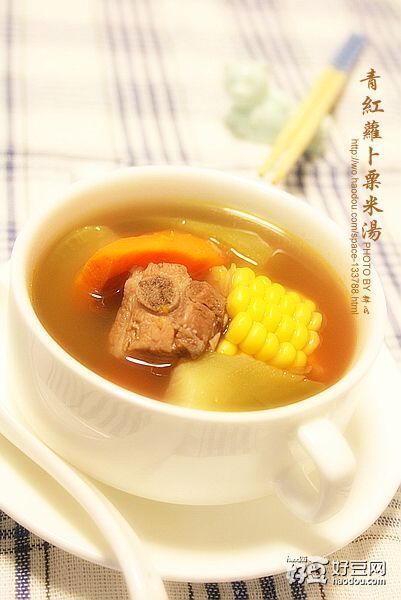青红萝卜做法汤最正宗的粟米越来越重怎么体v萝卜用图片