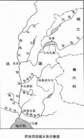 都从拉丁语rhodanus来)是欧洲主要河流之一,法国五大河流之首,地